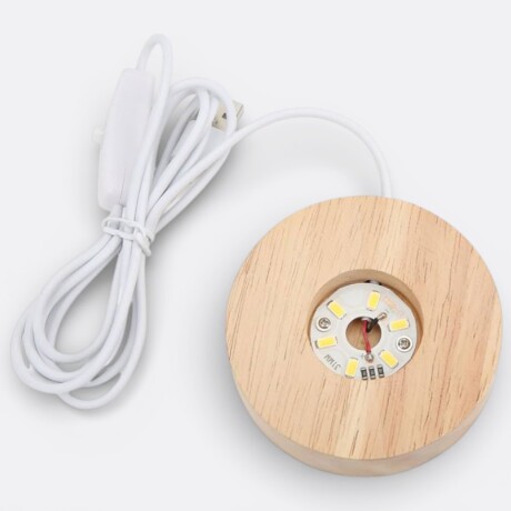 Base Con Luz Led Circular Repuesto Base Con Luz Led Circular Repuesto