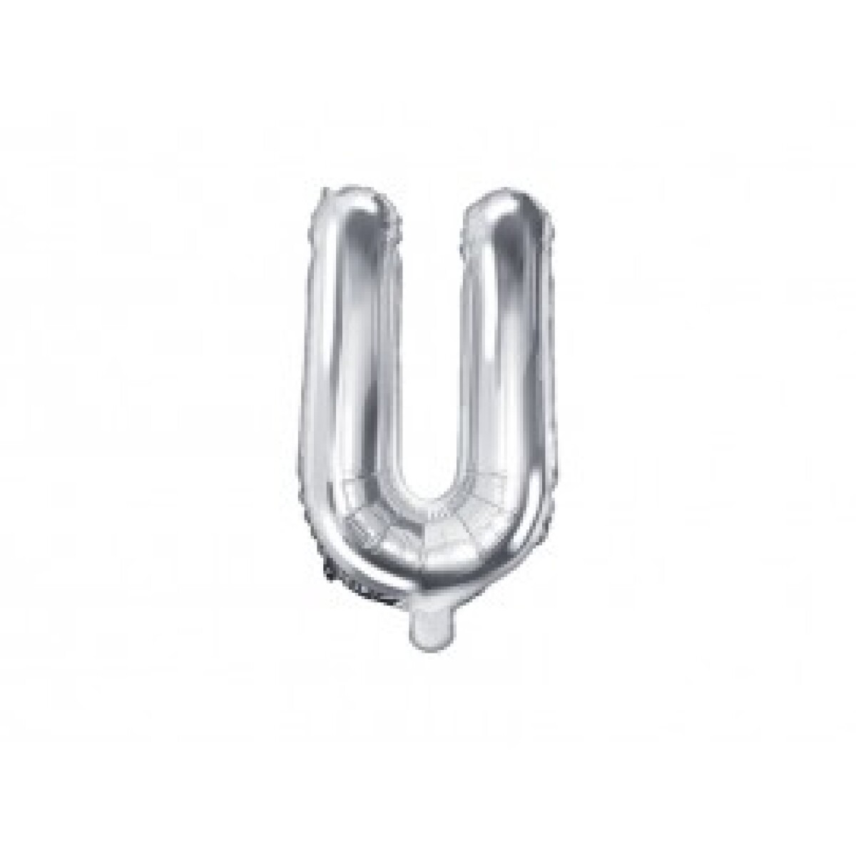 Letra Inflable Plateada - U 