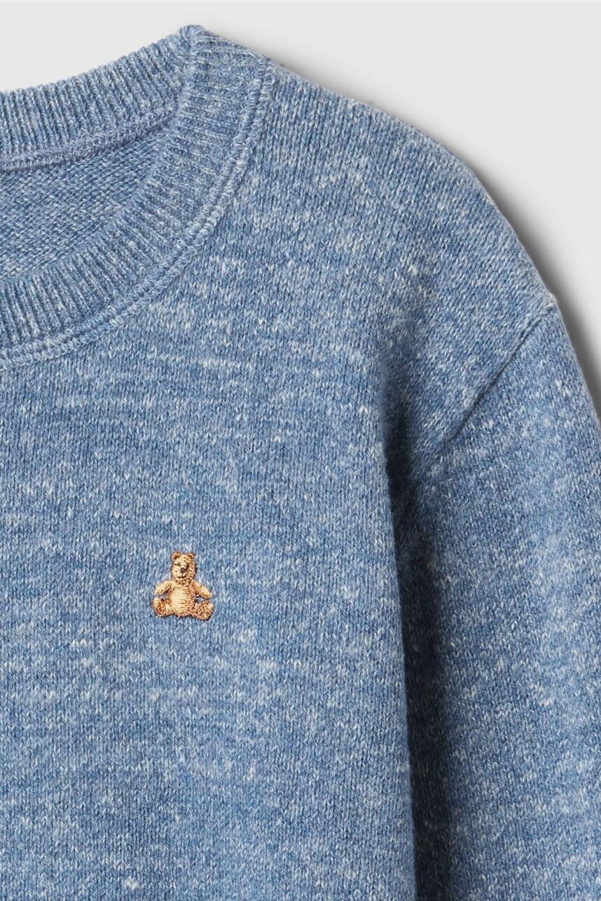 Buzo Cuello Redondo Toddler Niño Lt Blue Heather