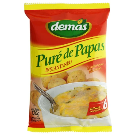 PURE DE PAPAS DEMAS 120 GR PURE DE PAPAS DEMAS 120 GR