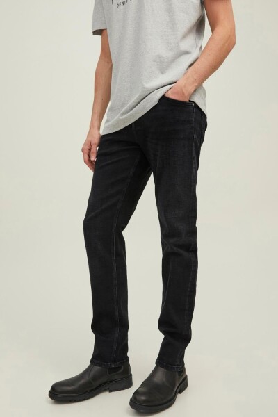 Jeans Tapered Fit "mike" Black Denim