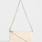 Bandoleras Boho Bandolera De Cuerina Con Solapa - Blanco Crudo