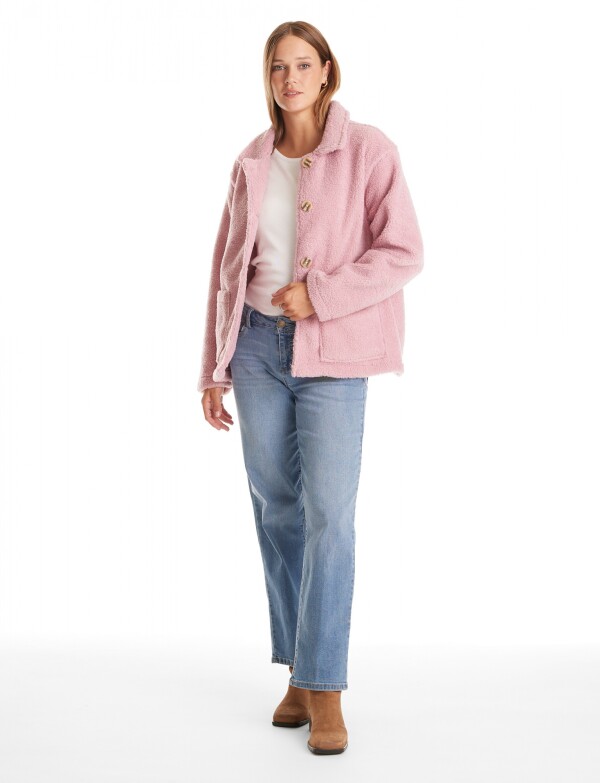 Sobrecamisa Sherpa ROSA