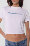 Baby Tee Gain Blanco