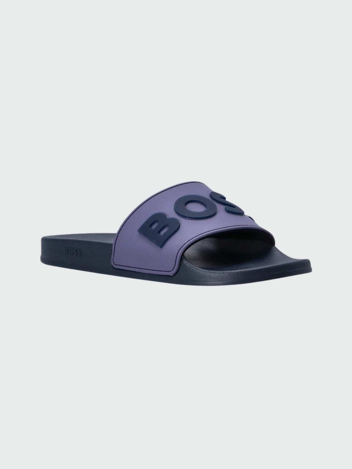 Hugo Boss - Sandalias con Logo en relieve Violeta