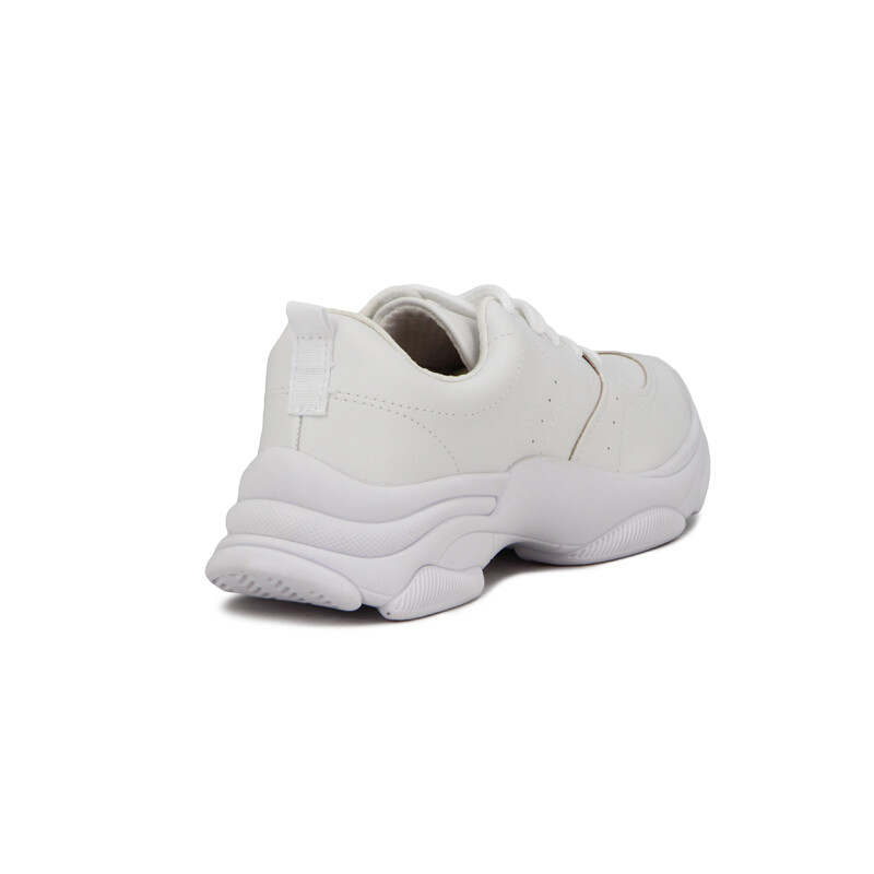 Championes Deportivos Casual Mujer Beira Rio Blanco