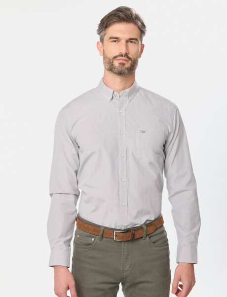 CAMISA RAYADA Verde
