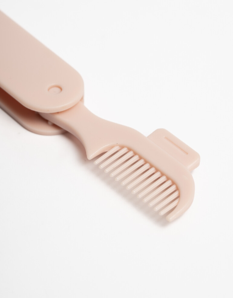 Complementos de cosmética para rostro Herramientas faciales Bisturí Facial Plegable - Rosa Polvo