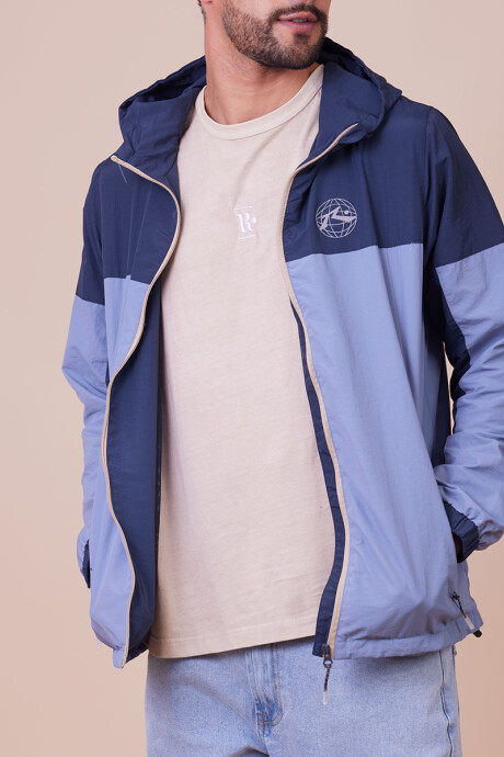 CAMPERA AIDAN RUSTY Azul Piedra