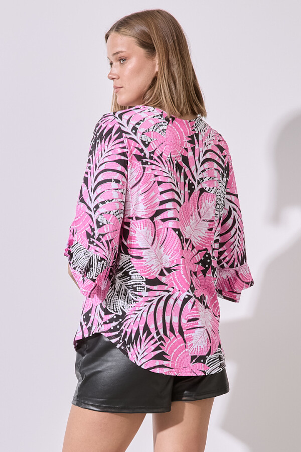 Blusa Print ROSA/MULTI