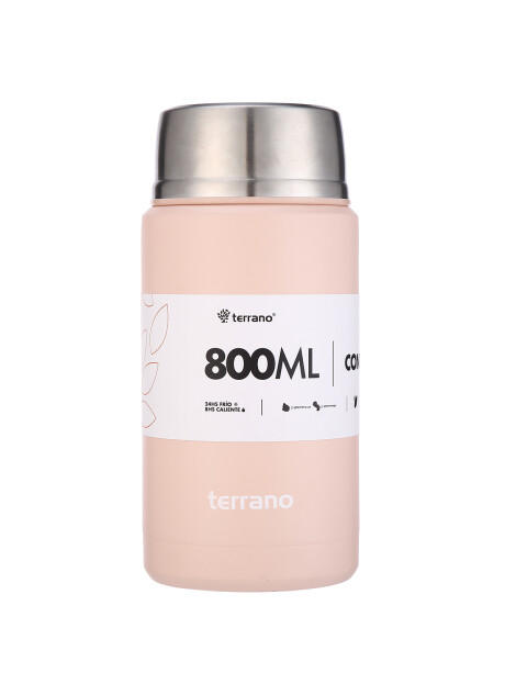 Contenedor de alimento alto Rosado