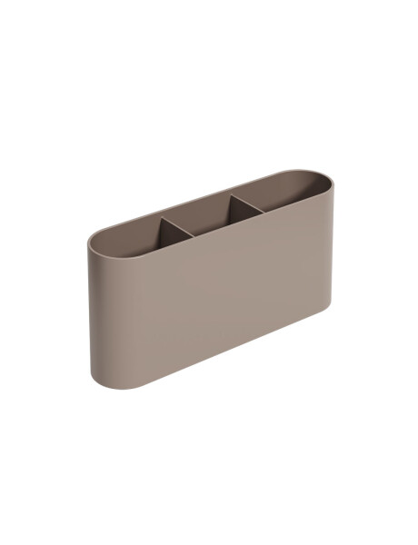 ESCURRE CUBIERTOS PLASTICO FLAT 6x23.5x10CM WARM GRAY ESCURRE CUBIERTOS PLASTICO FLAT 6x23.5x10CM WARM GRAY