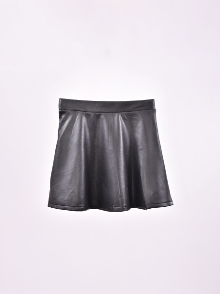 FALDA PU EMILIA NEGRO