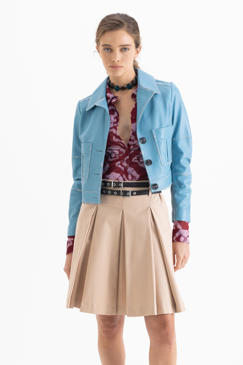 CHAQUETA HENDRIX Celeste