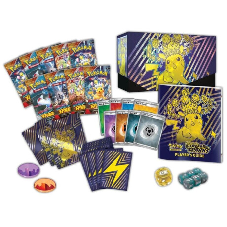 Pokémon TCG: Scarlet & Violet - Surging Sparks - Elite Trainer Box [Inglés] Pokémon TCG: Scarlet & Violet - Surging Sparks - Elite Trainer Box [Inglés]