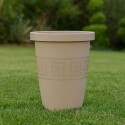 MACETA CILINDRICA 32 LITROS BEIGE