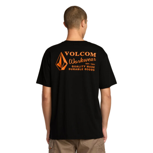 Remera Volcom ABG WORKWEAR SST - Negro Remera Volcom ABG WORKWEAR SST - Negro