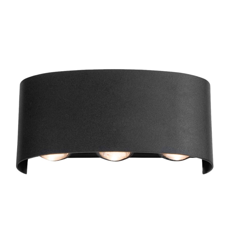 APLIQUE LED MAGNA 6W NEGRO 3000K APLIQUE LED MAGNA 6W NEGRO 3000K