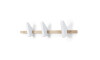 Perchero triple de madera deslizable 8703 Perchero Triple De Madera Deslizable 8703