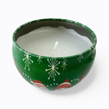 Vela Aromática Navideña Grande Modelo 3