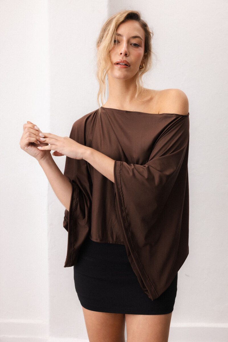 Blusa Solana - Marrón 