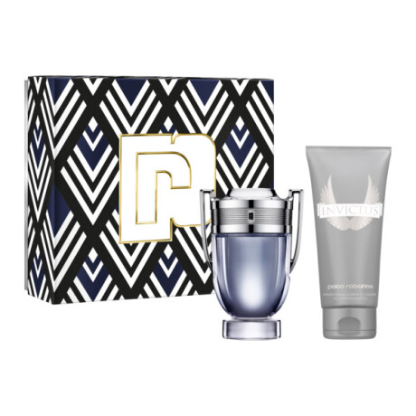 Cofre Rabanne Perfume Invictus EDT 100ml + Shower Gel 100ml Cofre Rabanne Perfume Invictus EDT 100ml + Shower Gel 100ml