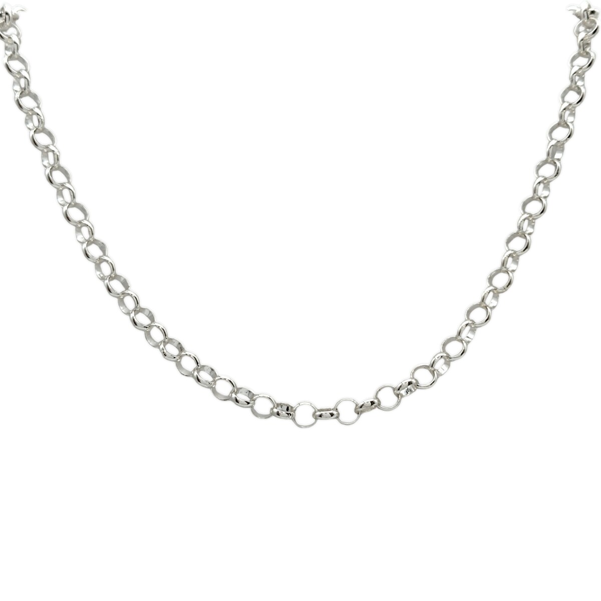 Cadena Rolo - Plata 925 - Sin Piedra - CD3423 - sinpiedra 