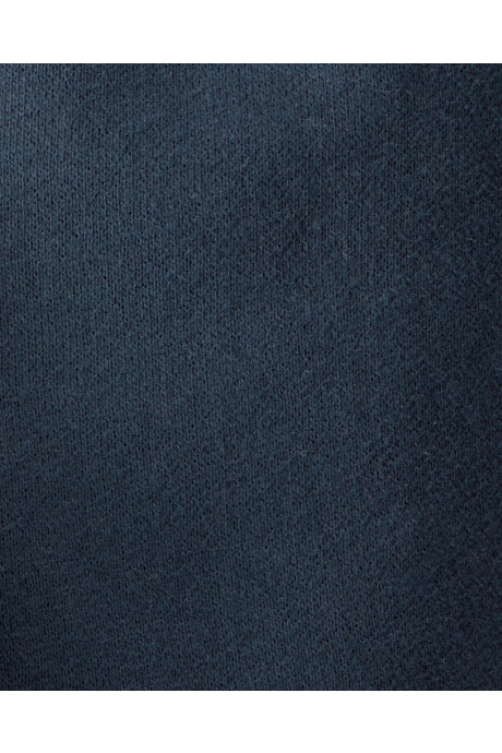 Pantalón deportivo de algodón, azul marino Sin color