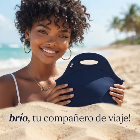 Lunchera Neopreno brio Lisa Azul