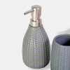 SET DE ACCES CERAMICA GRIS P/BAÑO 4PZAS Unica