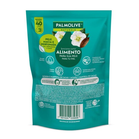 Jabón Líquido Palmolive Jasmin Y Cacao Doypack 200 ML Jabón Líquido Palmolive Jasmin Y Cacao Doypack 200 ML