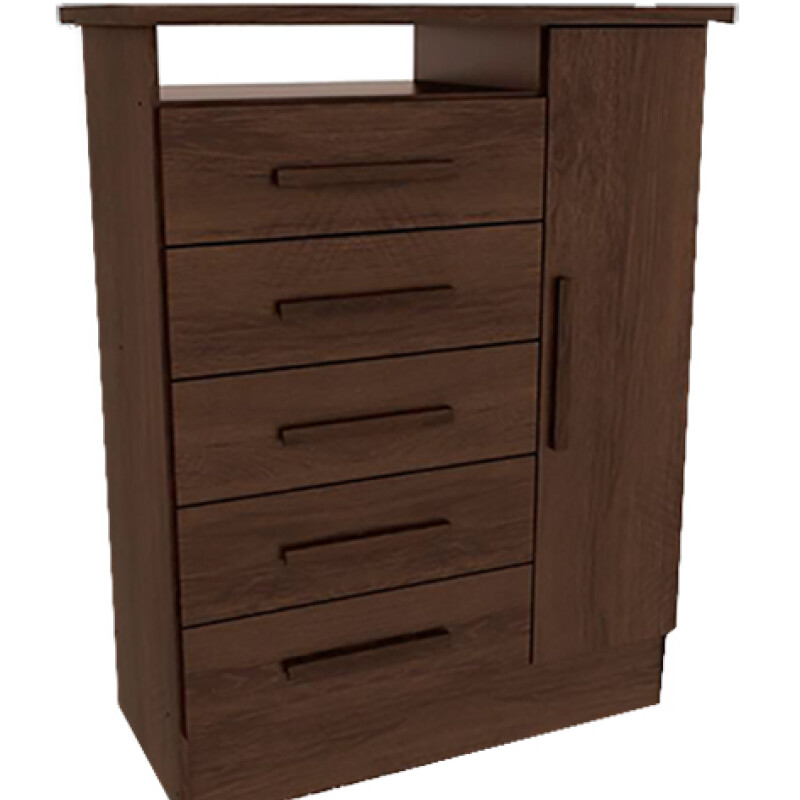 COMODA INEY Galicia -1530 5 Caj. 1 Pta Demolicion/Blanco Sin color