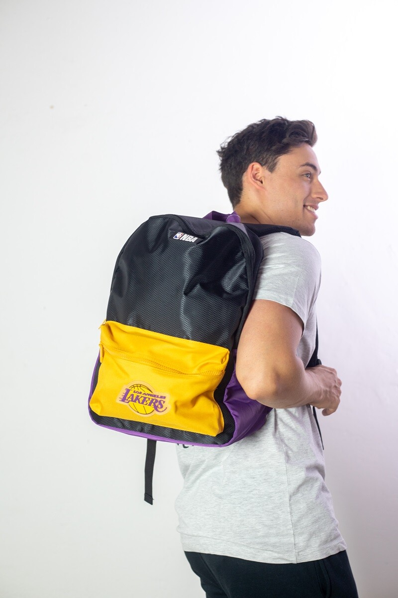 Mochila Los Angeles Lakers NBA - Negro 