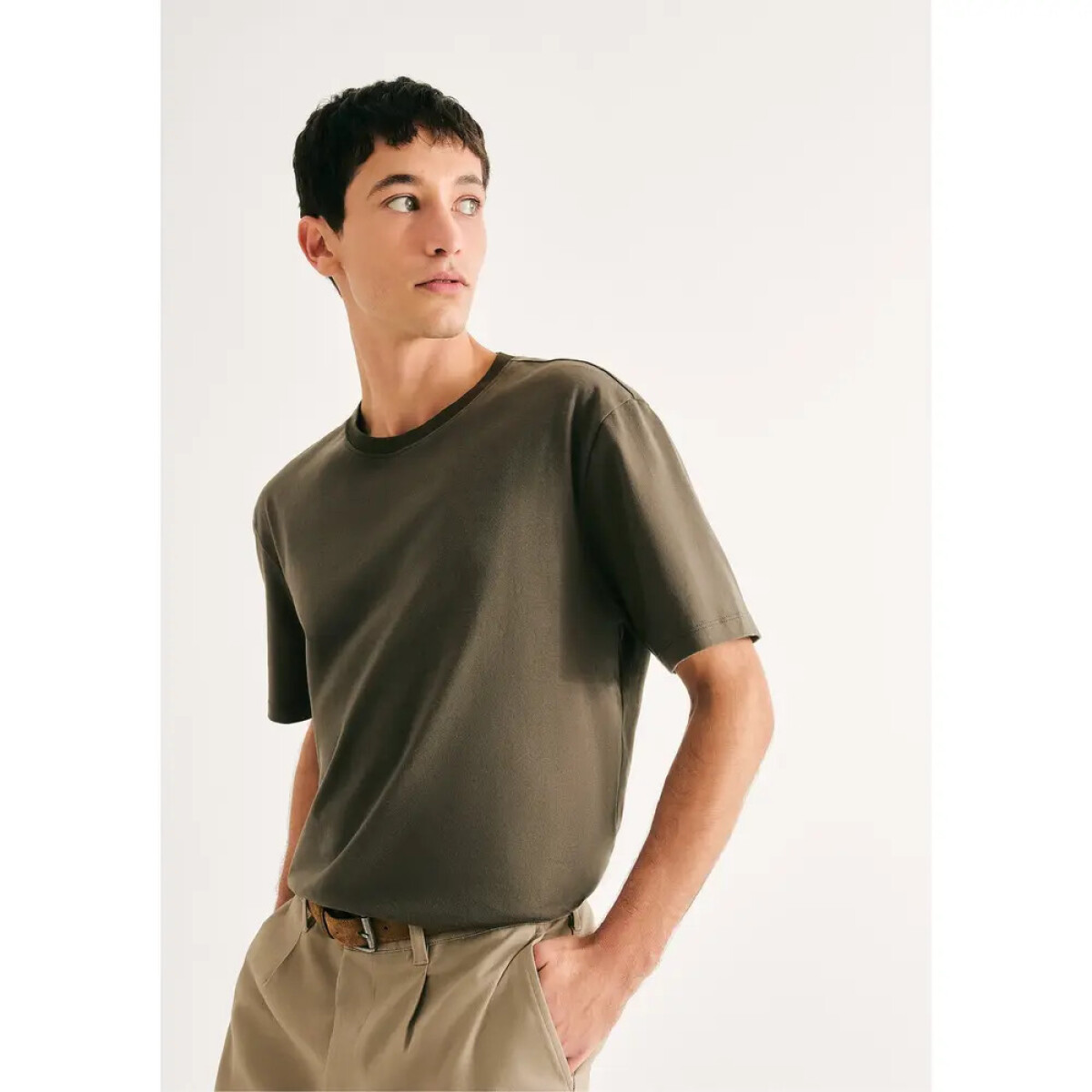 CAMISETA MM MASC - CINZA ESCURO 