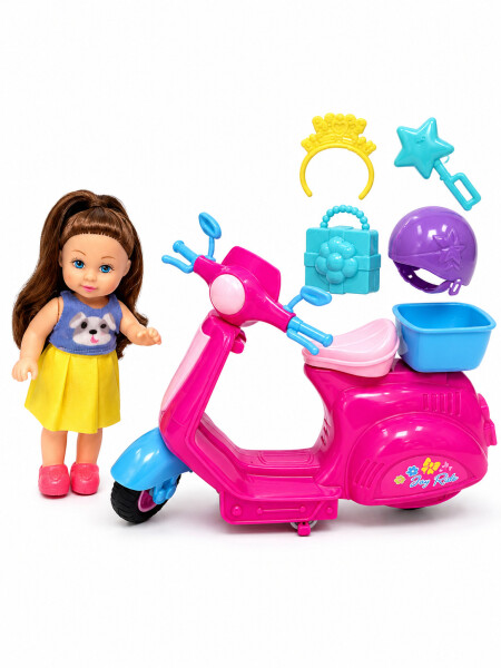 MUÑECA MINI ROSADO