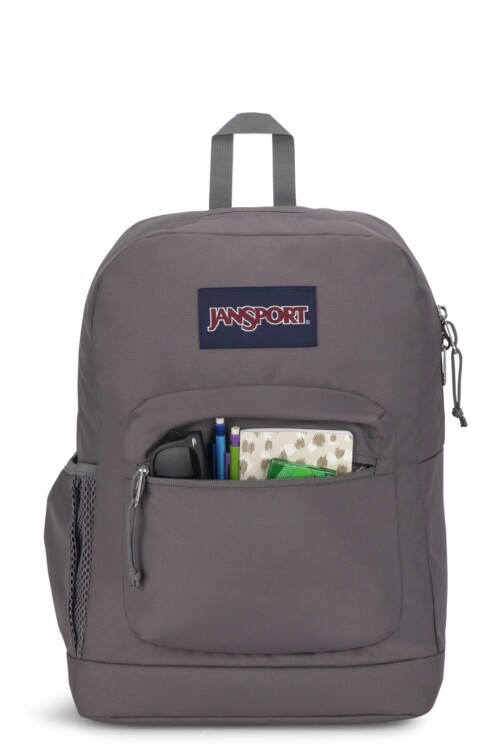 MOCHILA CROSS TOWN PLUS GRAPHITE GREY