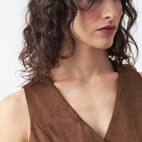 CHALECO ERINE Marron