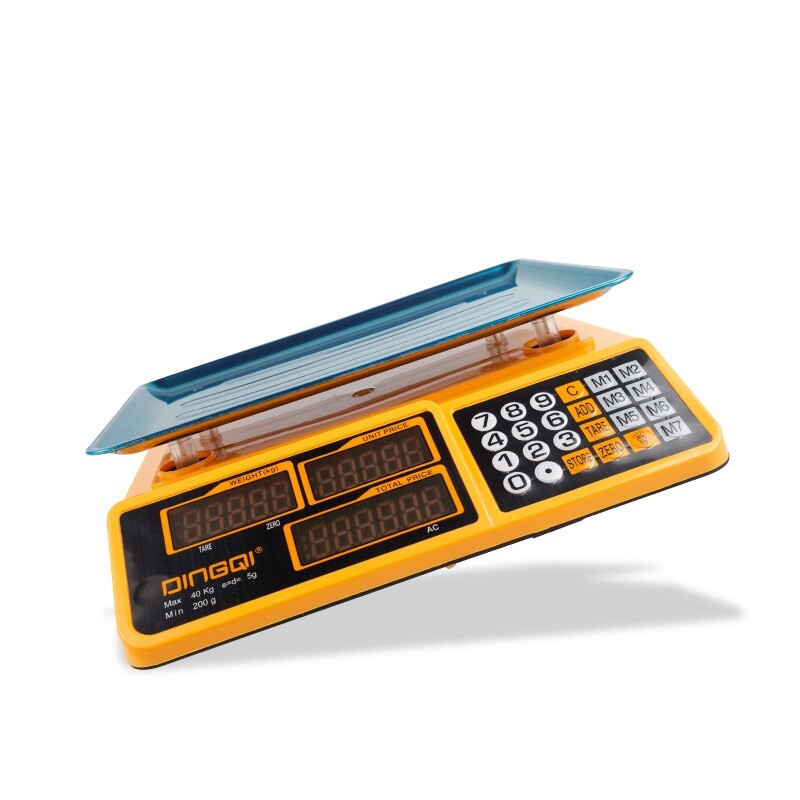 DINGQI BALANZA COMERCIAL DIGITAL 2 GRS - 40 KILOS Dingqi Balanza Comercial Digital 2 Grs - 40 Kilos