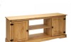 Rack 2 puertas 1 Estante - 160cm - Linea Mexicana Natural