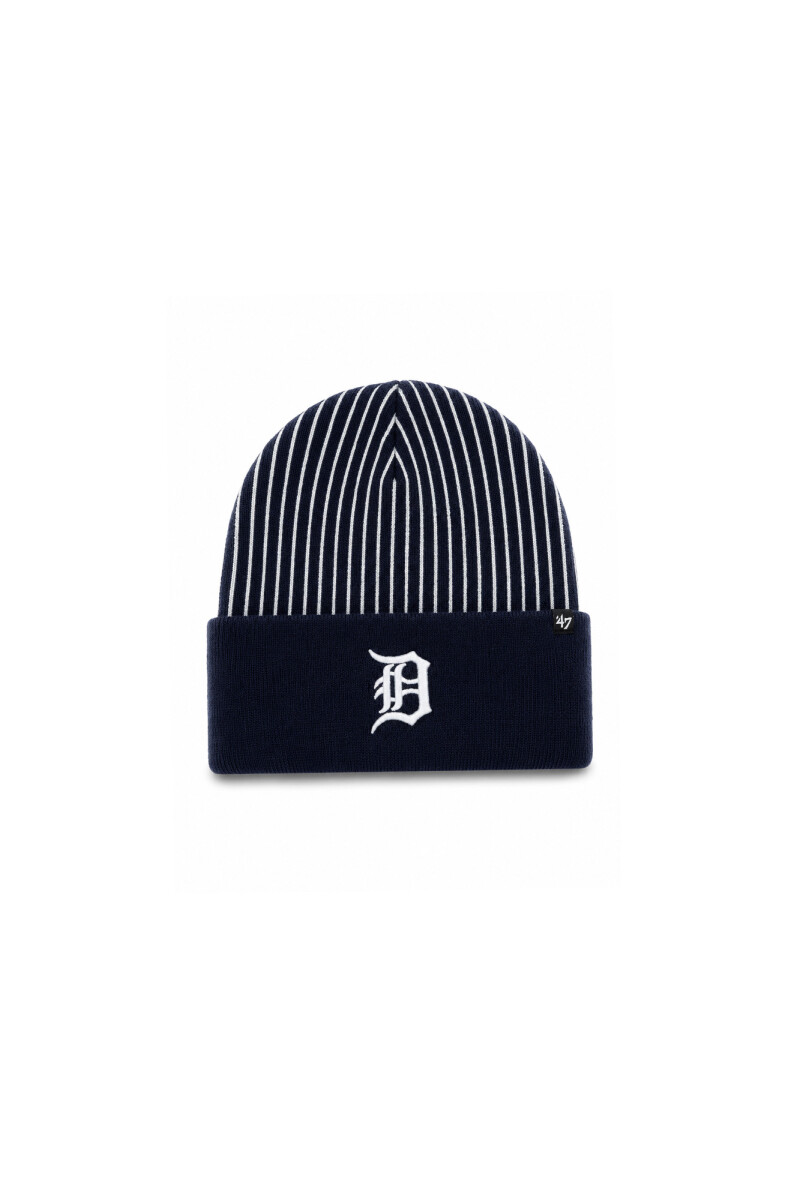Detroit Tigers '47 Pinstripe Cuff Knit - Navy Detroit Tigers '47 Pinstripe Cuff Knit - Navy