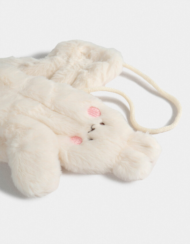 Guantes Infantiles Animalito Guantes Infantiles Conejito - Blanco Crudo