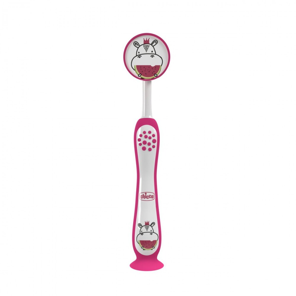 Cepillo dental chicco 3y+ rosa