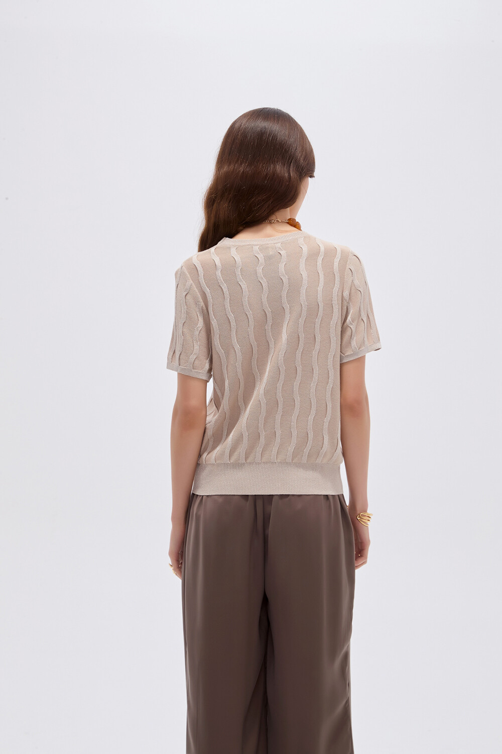 Remera Gruae Beige