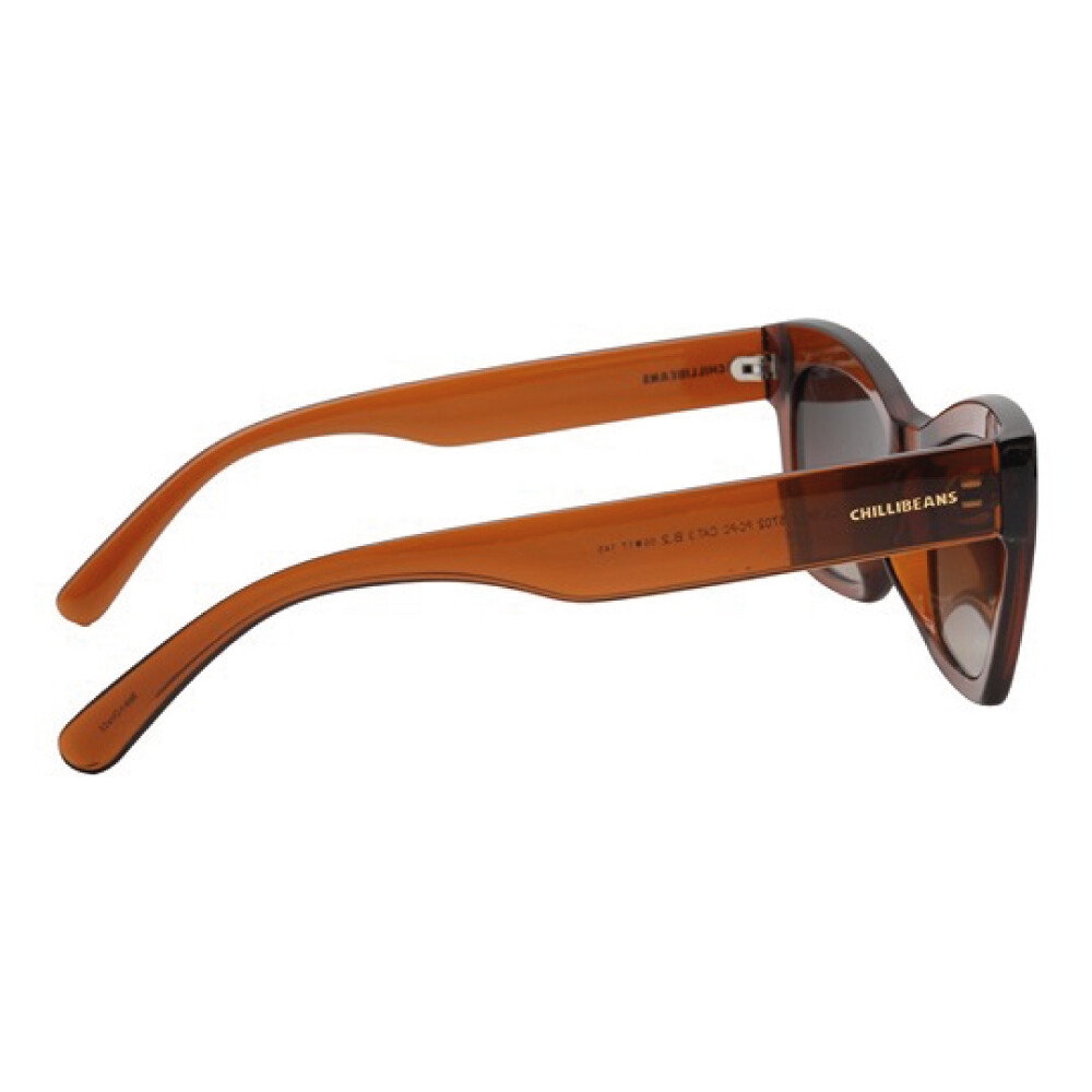 Lentes De Sol P1 Natal 2025 Agatado Gradiente Marón/Marrón