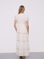 Vestido Cocos Arena Melange