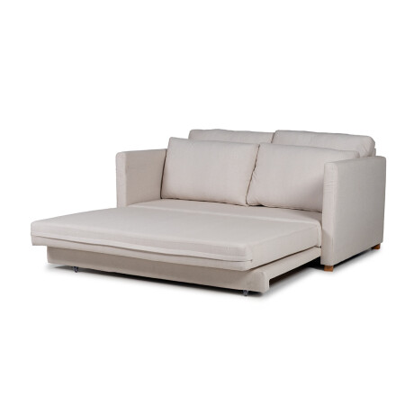 Sofá Cama Niki - Tela Rústica 9831 (Parma Beige)