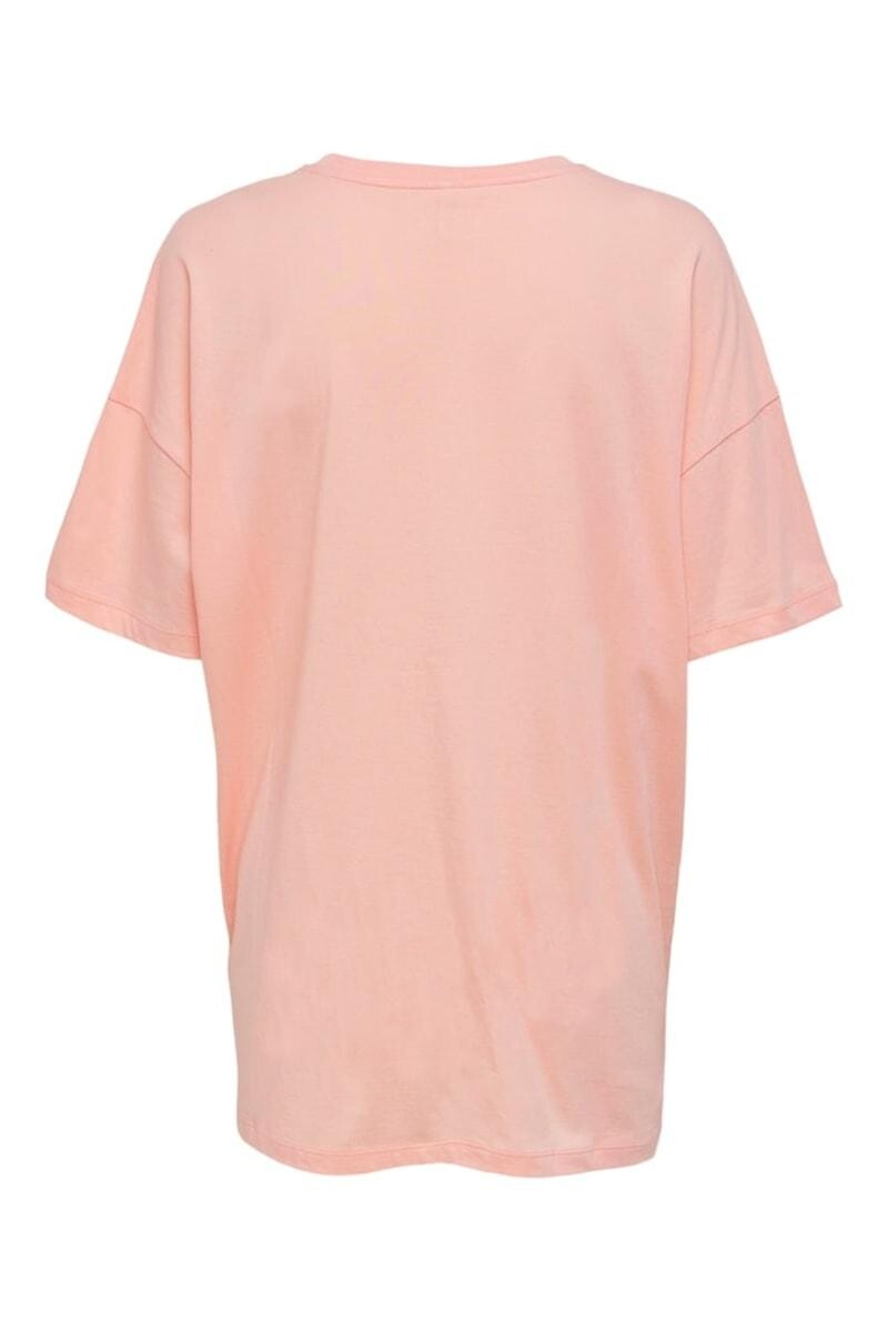 Camiseta Laya Oversized Comfy Peach Melba