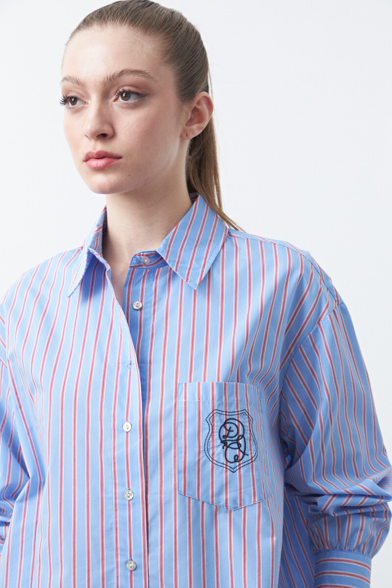 CAMISA FAREO Azul Claro