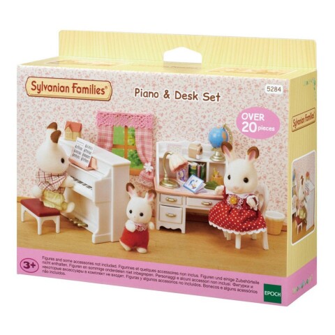 Sylvanian Families Set Piano Y Escritorio Juguete Niños Sylvanian Families Set Piano Y Escritorio Juguete Niños