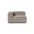 Sillón Nicole Esquinero Gris